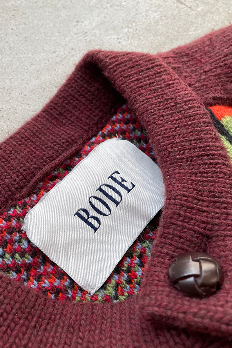 MADE IN ITALY COUNTRY PLAID CARDIGAN / CHECK [SIZE: XS NOS/DEADSTOCK]