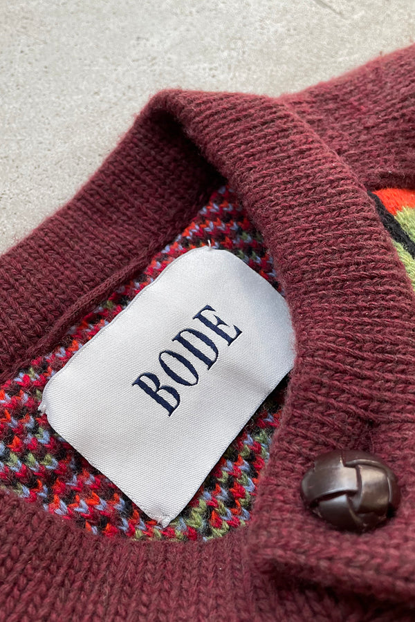 MADE IN ITALY COUNTRY PLAID CARDIGAN / CHECK [SIZE: XS NOS/DEADSTOCK]