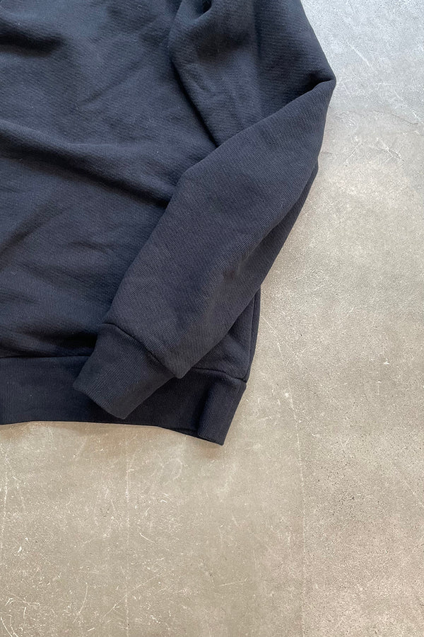 MADE IN ITALY 18AW DESIGNED SWEATSHIRT / BLACK [SIZE: XL USED]