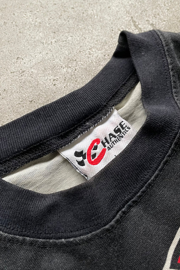 MADE IN USA 90'S DALE EARNHARDT RACING T-SHIRT / BLACK [SIZE: L USED]