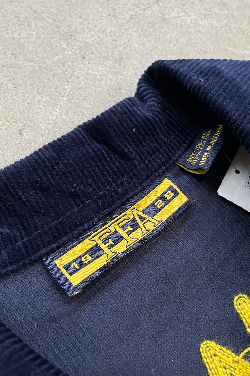 Y2K EARLY 00'S FFA JACKET LOT100 IOWA / BLACK [SIZE: 40 DEADSTOCK/NOS]