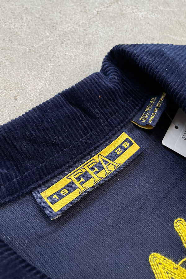 Y2K EARLY 00'S FFA JACKET LOT100 IOWA / BLACK [SIZE: 40 DEADSTOCK/NOS]