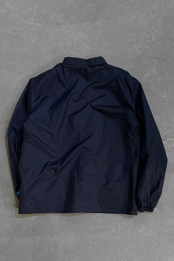 SUICOKE EROTIC NYLON COACH JACKET / NAVY [SIZE: M USED]