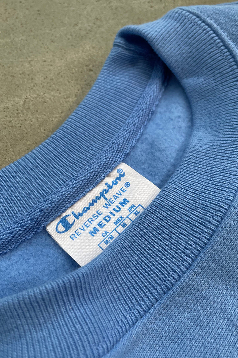 REVERSE WEAVE YOKO ONO EDITION PEACE IS POWER SWEATSHIRT / BLUE [SIZE: M USED]