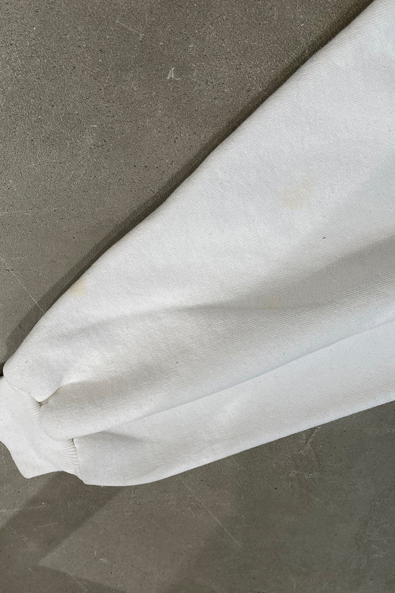 MADE IN USA 95'S LOONEY TUNES CHARACTER SWEATSHIRT / WHITE [SIZE: L USED]