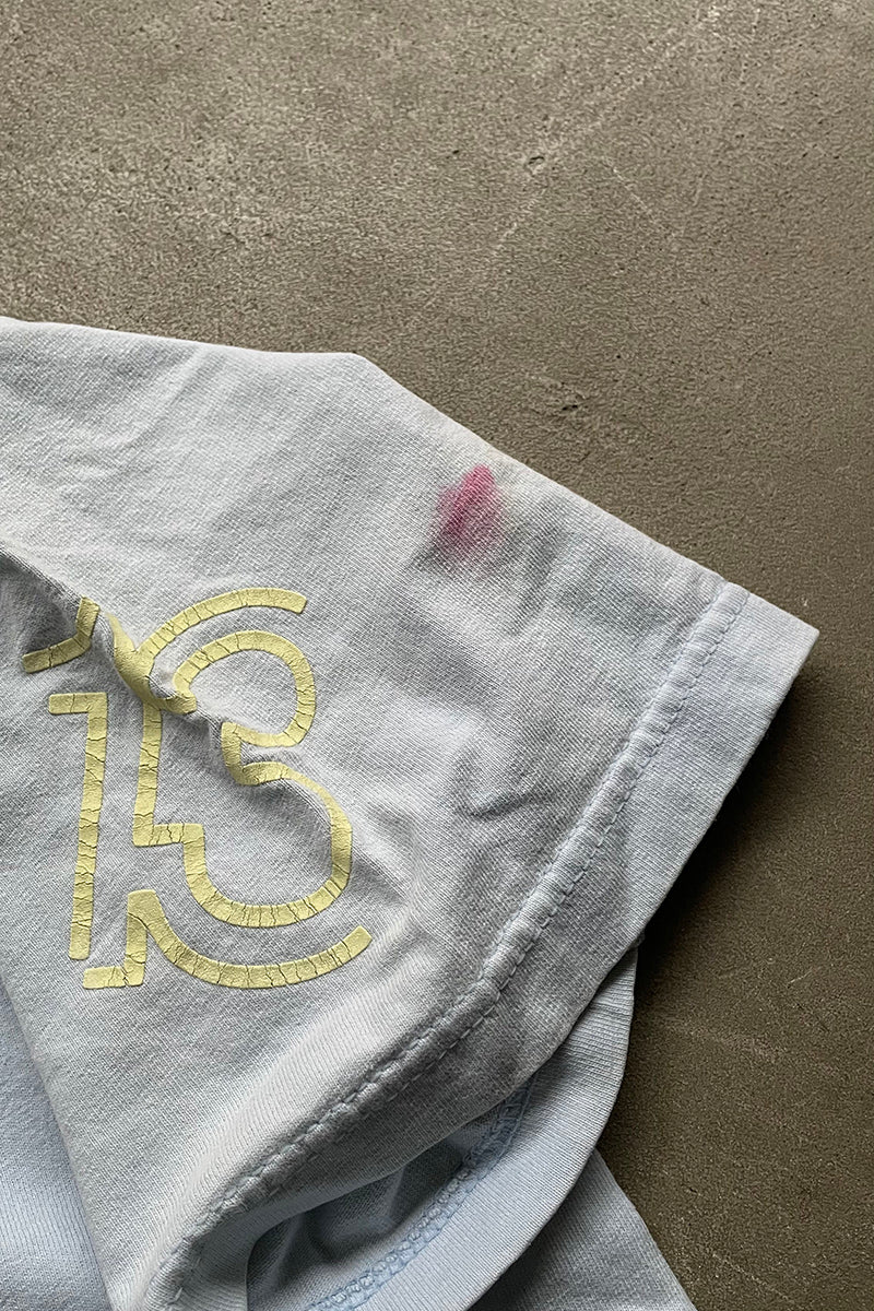 MADE IN USA 90'S T-SHIRT / LIGHT BLUE [SIZE: M USED]