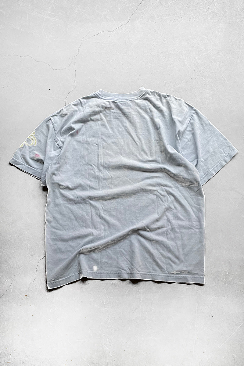 MADE IN USA 90'S T-SHIRT / LIGHT BLUE [SIZE: M USED]