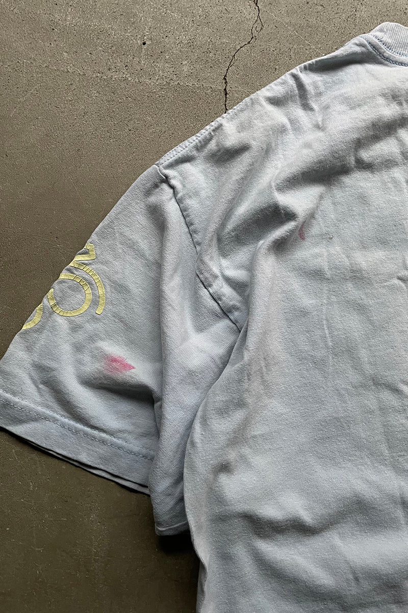 MADE IN USA 90'S T-SHIRT / LIGHT BLUE [SIZE: M USED]