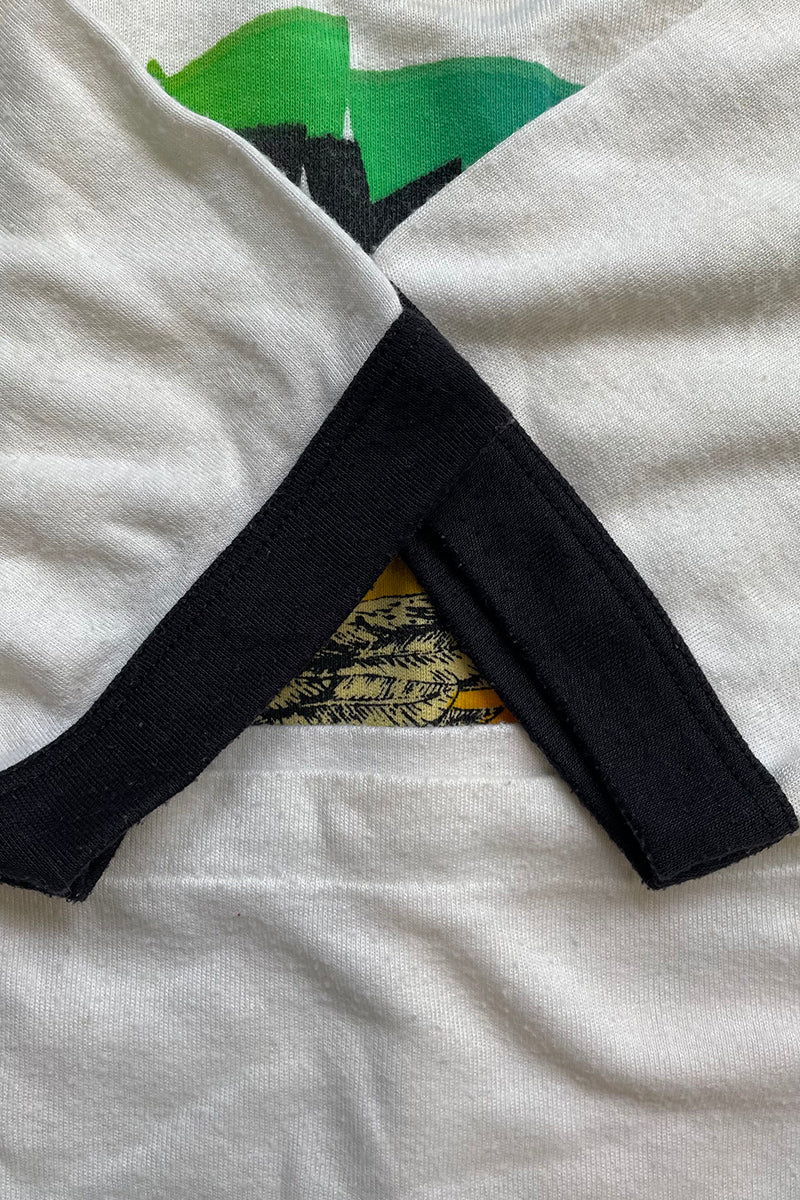 80's USS ROBERT RINGER T-SHIRT / WHITE [SIZE: L USED]