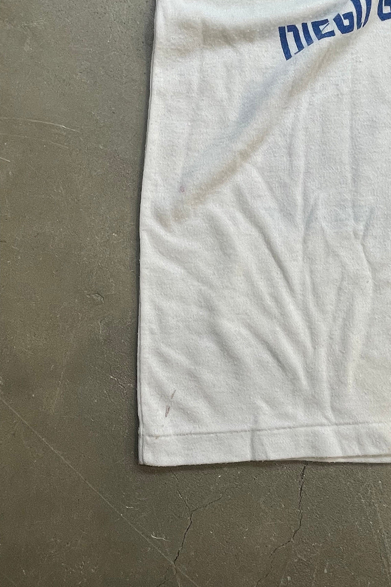 80's USS ROBERT RINGER T-SHIRT / WHITE [SIZE: L USED]