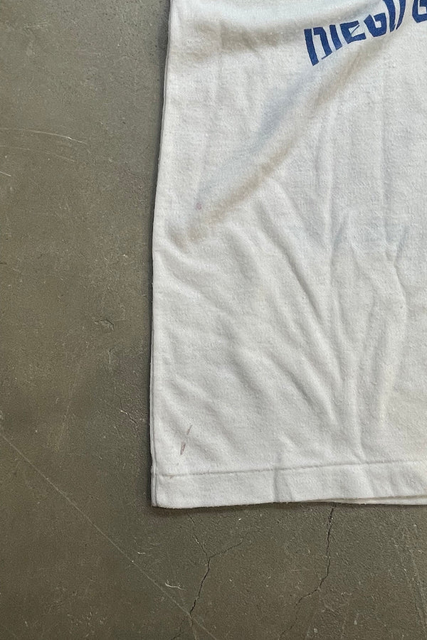 80's USS ROBERT RINGER T-SHIRT / WHITE [SIZE: L USED]
