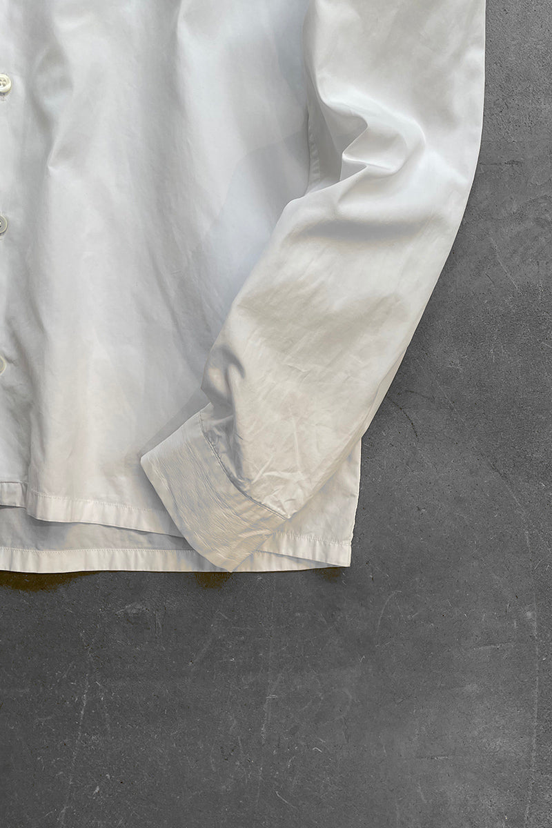 09'S COTTON SHIRT / WHITE [SIZE: 40 USED]