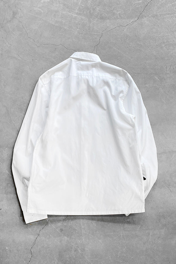 09'S COTTON SHIRT / WHITE [SIZE: 40 USED]