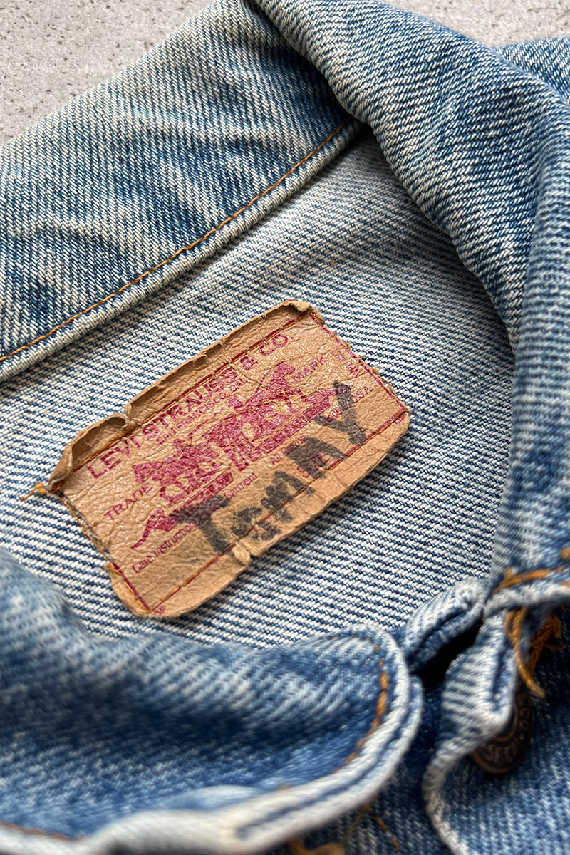 MADE IN USA 90'S 57508-0218 4TH DENIM JACKET / INDIGO [SIZE: L USED]