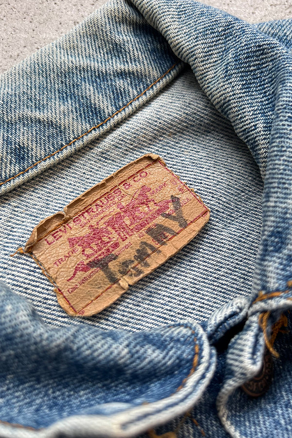 MADE IN USA 90'S 57508-0218 4TH DENIM JACKET / INDIGO [SIZE: L USED]