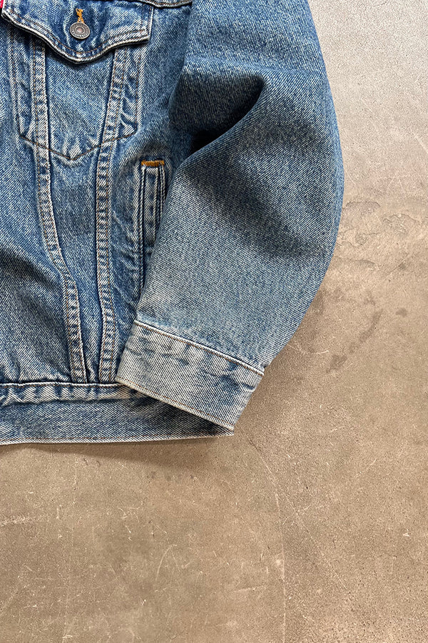 MADE IN USA 90'S 57508-0218 4TH DENIM JACKET / INDIGO [SIZE: L USED]