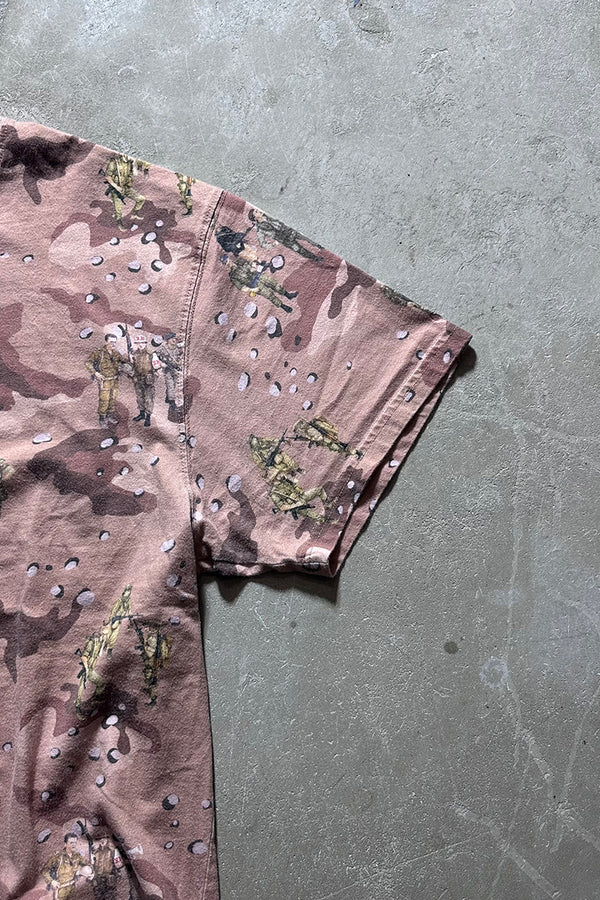 DESERT CAMO T-SHIRT / BEIGE [SIZE: L USED]