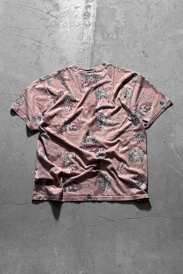 DESERT CAMO T-SHIRT / BEIGE [SIZE: L USED]