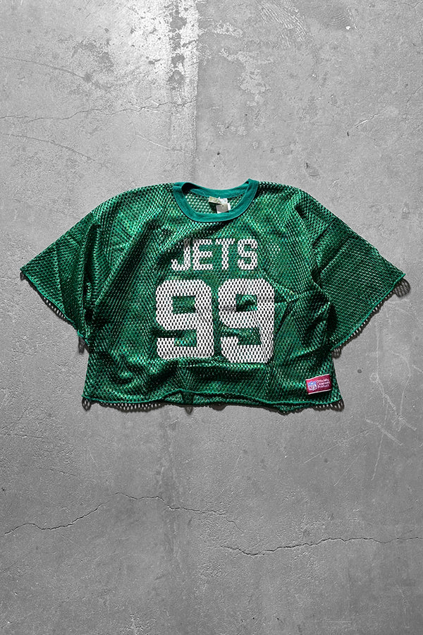 MADE IN USA 90'S NFL NYLON MESH GAME SHIRT / GREEN [SIZE: L USED]