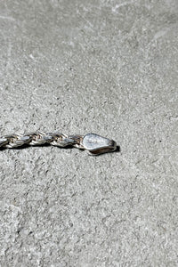 MADE IN ITALY 925 SILVER FRENCH ROPE BRACELET / SILVER [SIZE: ONE SIZE USED]