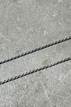 画像をギャラリービューアに読み込む, MADE IN ITALY 925 SILVER FRENCH ROPE NECKLACE / SILVER [SIZE: ONE SIZE USED]
