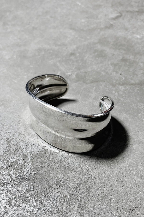 MADE IN MEXICO 925 SILVER BANGLE / SILVER [SIZE: ONE SIZE, USED]