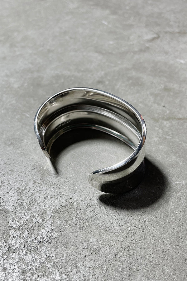 MADE IN MEXICO 925 SILVER BANGLE / SILVER [SIZE: ONE SIZE, USED]