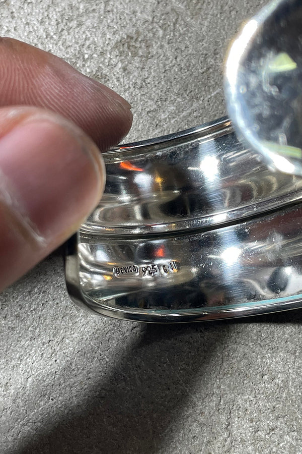MADE IN MEXICO 925 SILVER BANGLE / SILVER [SIZE: ONE SIZE, USED]