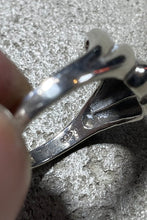 画像をギャラリービューアに読み込む, 925 SILVER RING/ SILVER [SIZE: 17号相当 USED]
