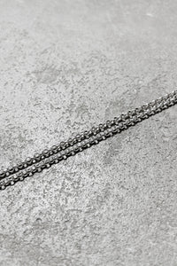 MADE IN ITALY 925 SILVER STAR NECKLACE / SILVER [SIZE: ONE SIZE USED]