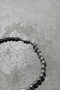 30-40'S VINTAGE SILVER NECKLACE / SILVER [SIZE: ONE SIZE USED]