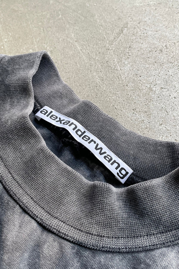 L/S LIGHTER GRAPHIC T-SHIRT / BLACK [SIZE: S USED]