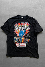 画像をギャラリービューアに読み込む, 80&#39;S UFO WILD WILLING AND INNOCENT PAKISTAN COTTON BAND T-SHIRT / BLACK [SIZE: M USED]
