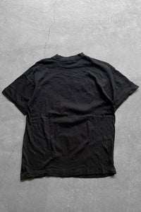 80'S UFO WILD WILLING AND INNOCENT PAKISTAN COTTON BAND T-SHIRT / BLACK [SIZE: M USED]