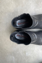画像をギャラリービューアに読み込む, MADE IN ITALY SIDE GOA LEATHER BOOTS / BLACK [SIZE: US9.5(27.5cm相当) USED]

