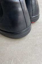 画像をギャラリービューアに読み込む, MADE IN ITALY SIDE GOA LEATHER BOOTS / BLACK [SIZE: US9.5(27.5cm相当) USED]

