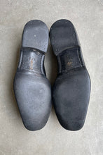 画像をギャラリービューアに読み込む, MADE IN ITALY SQUARE TOE LEATHER LOAFERS / BLACK [SIZE: US8.5(26.5cm相当) USED]
