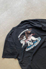 画像をギャラリービューアに読み込む, MADE IN USA 92&#39;S ANCHORAGE MOTORCYCLE T-SHIRT / BLACK [SIZE: L USED]
