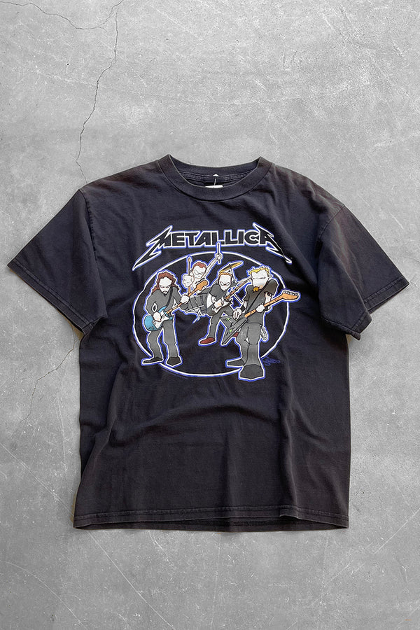 Y2K EARLY 00'S METALLICA BAND T-SHIRT / BLACK [SIZE: M Equivalent USED]