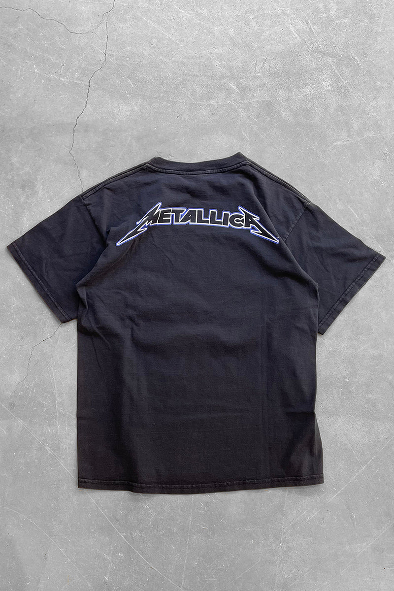 Y2K EARLY 00'S METALLICA BAND T-SHIRT / BLACK [SIZE: M Equivalent USED]