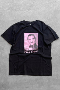 PINK FLOYD LAWSON PARODY T-SHIRT / BLACK [SIZE: L相当 USED]