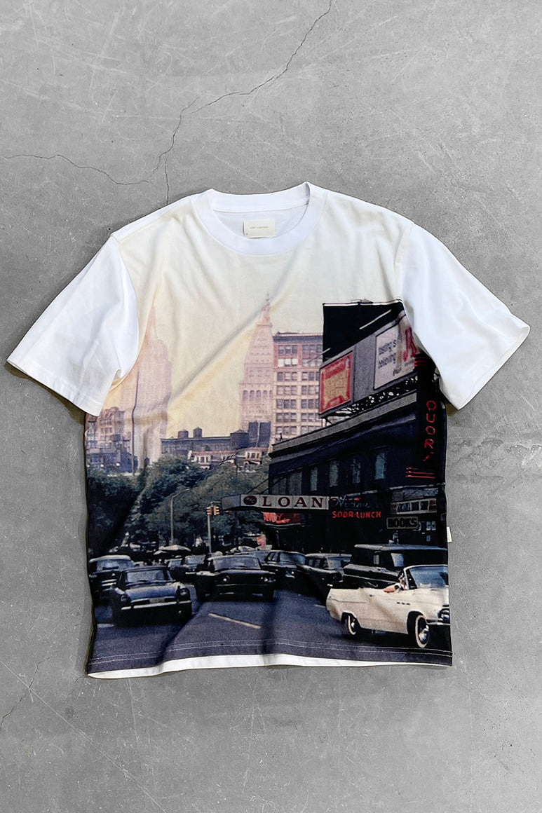 PHOTOGRAPHY T-SHIRT / WHITE [SIZE: M USED]