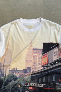 PHOTOGRAPHY T-SHIRT / WHITE [SIZE: M USED]