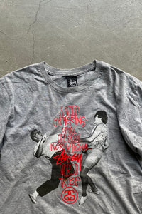 MADE IN MEXICO A WILD GATHERING T-SHIRT / GRAY [SIZE: M USED]