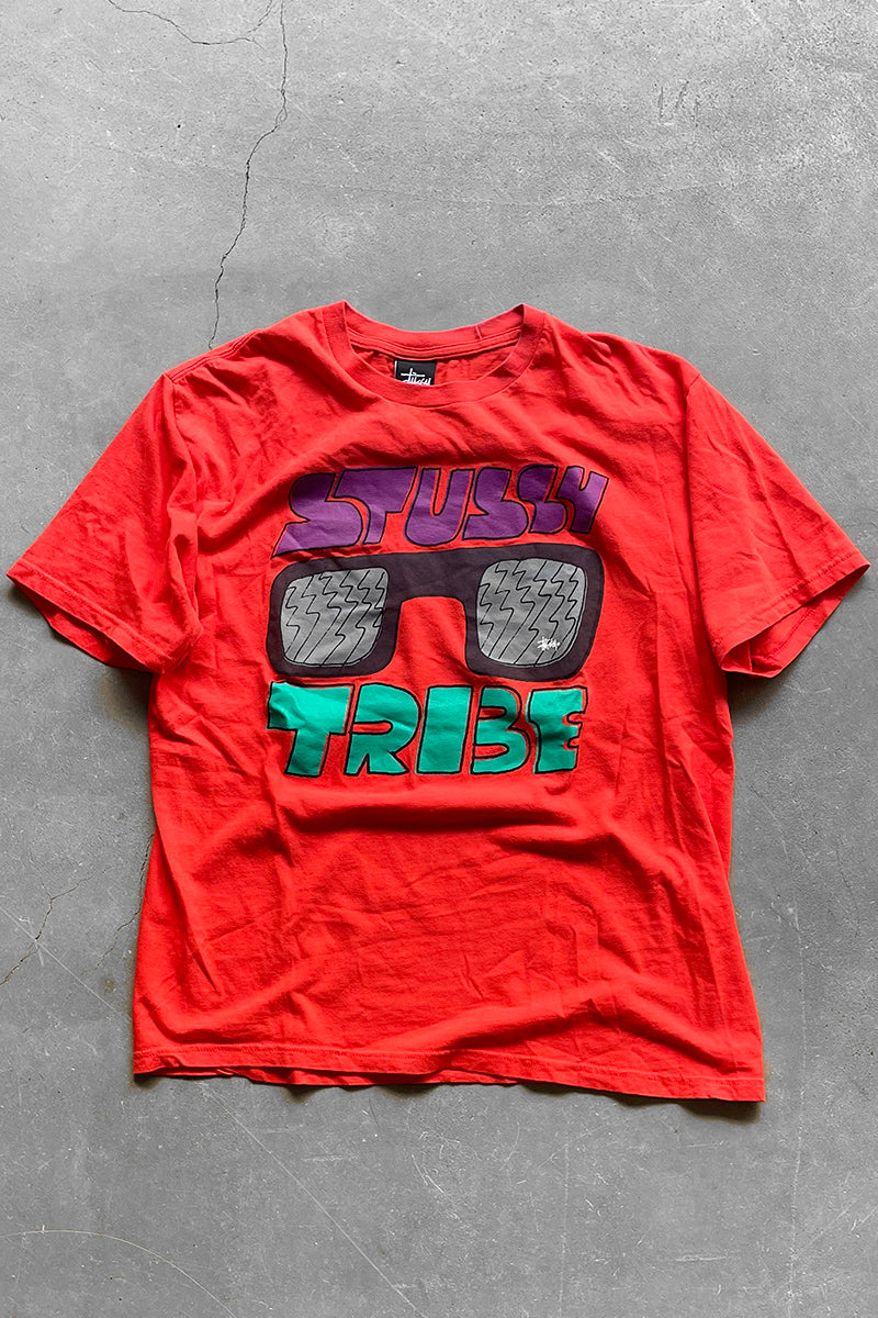 MADE IN MEXICO TRIBE T-SHIRT / ORANGE [SIZE: M USED]