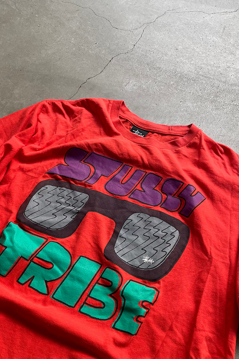 MADE IN MEXICO TRIBE T-SHIRT / ORANGE [SIZE: M USED]