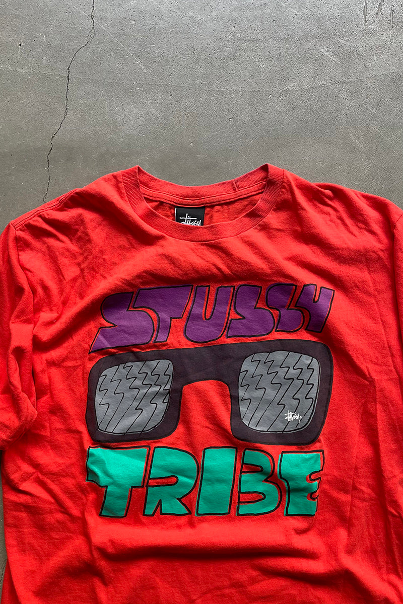 MADE IN MEXICO TRIBE T-SHIRT / ORANGE [SIZE: M USED]