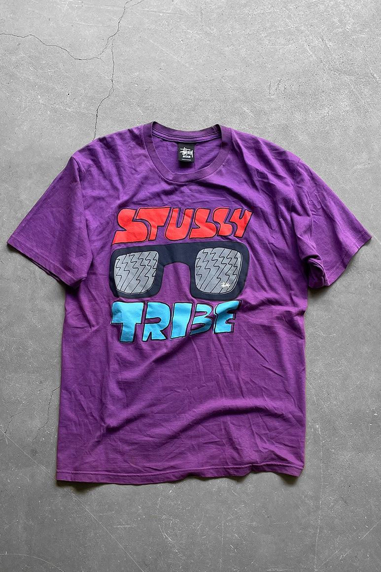 MADE IN MEXICO TRIBE T-SHIRT / PURPLE [SIZE: M USED]