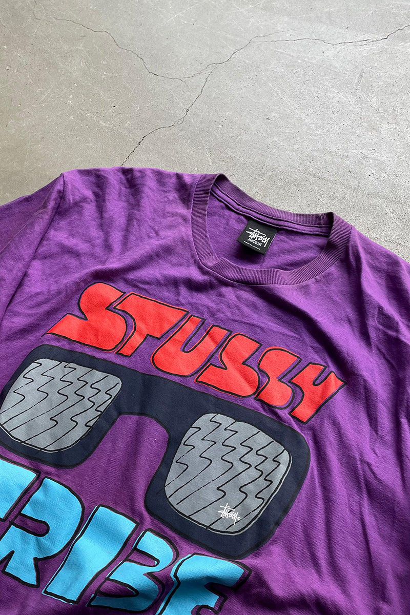 MADE IN MEXICO TRIBE T-SHIRT / PURPLE [SIZE: M USED]