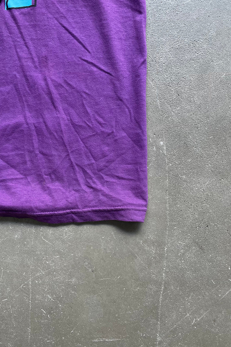 MADE IN MEXICO TRIBE T-SHIRT / PURPLE [SIZE: M USED]
